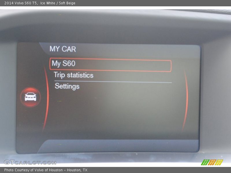 Ice White / Soft Beige 2014 Volvo S60 T5