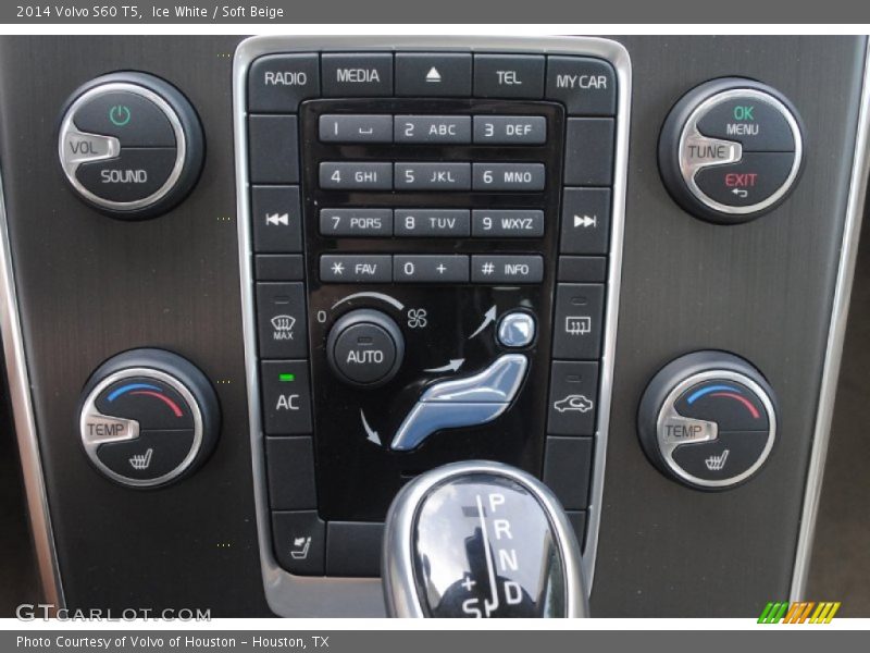 Ice White / Soft Beige 2014 Volvo S60 T5