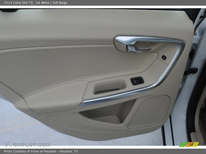 Ice White / Soft Beige 2014 Volvo S60 T5