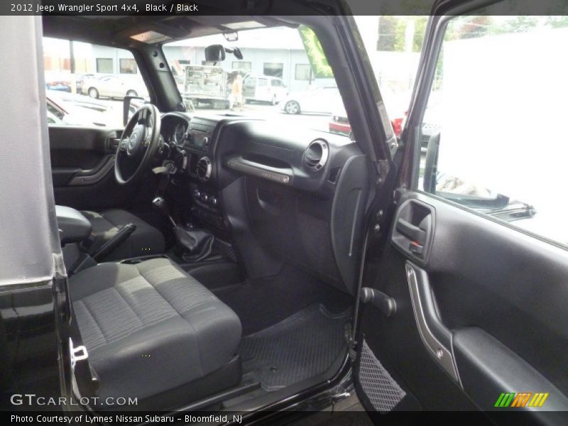 Black / Black 2012 Jeep Wrangler Sport 4x4