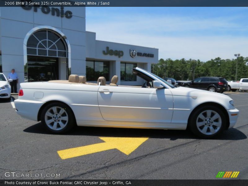 Alpine White / Sand 2006 BMW 3 Series 325i Convertible