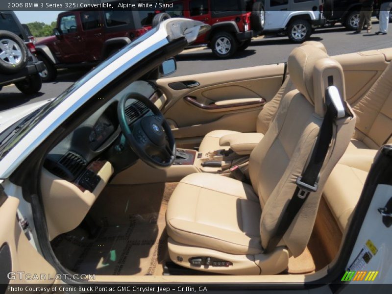 Alpine White / Sand 2006 BMW 3 Series 325i Convertible