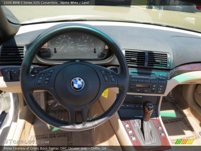 Alpine White / Sand 2006 BMW 3 Series 325i Convertible