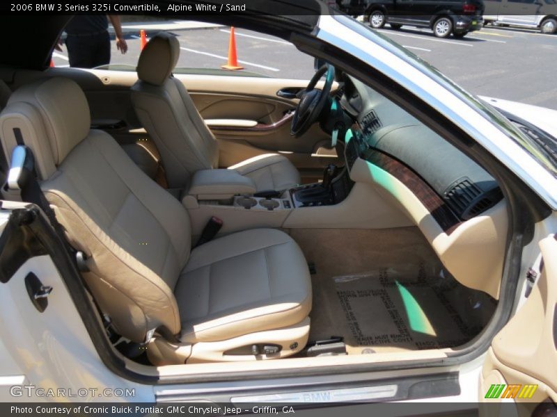 Alpine White / Sand 2006 BMW 3 Series 325i Convertible