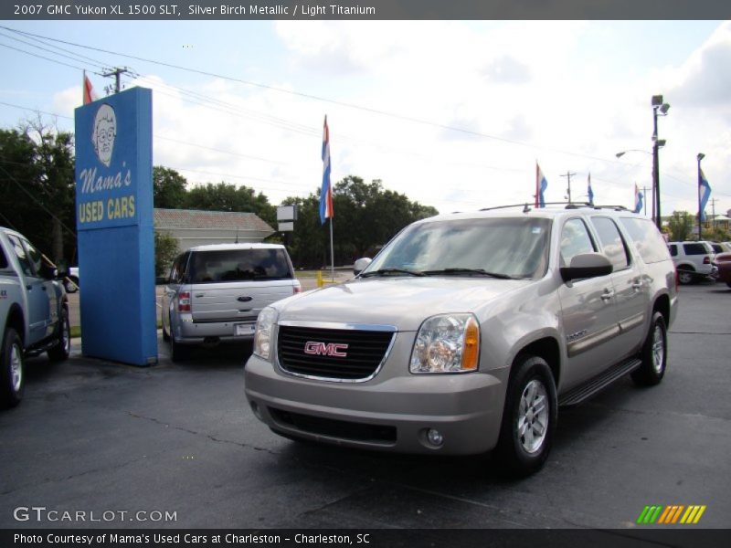 Silver Birch Metallic / Light Titanium 2007 GMC Yukon XL 1500 SLT