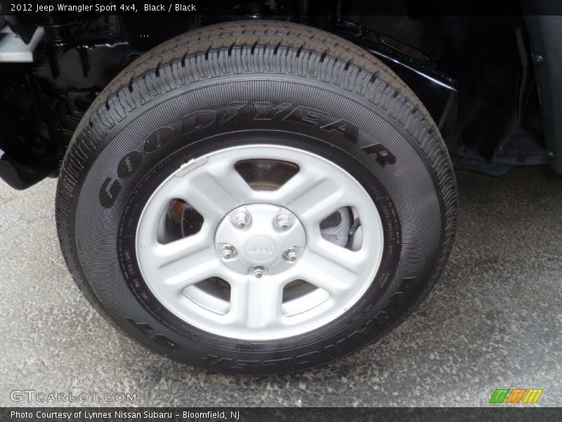 Black / Black 2012 Jeep Wrangler Sport 4x4