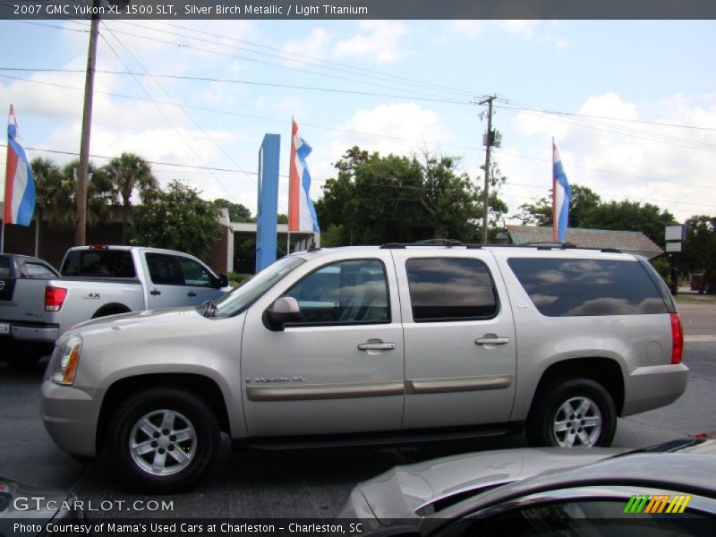 Silver Birch Metallic / Light Titanium 2007 GMC Yukon XL 1500 SLT