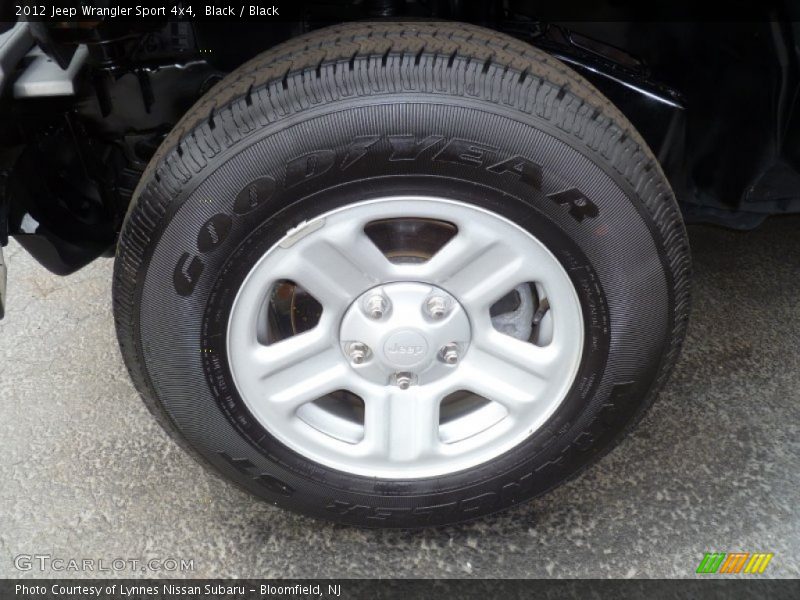 Black / Black 2012 Jeep Wrangler Sport 4x4