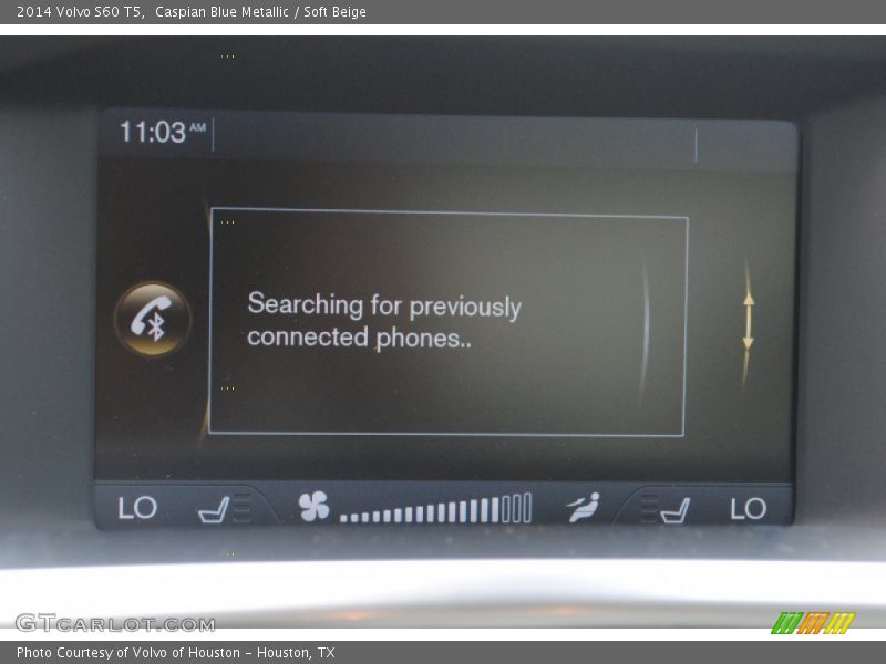 Caspian Blue Metallic / Soft Beige 2014 Volvo S60 T5