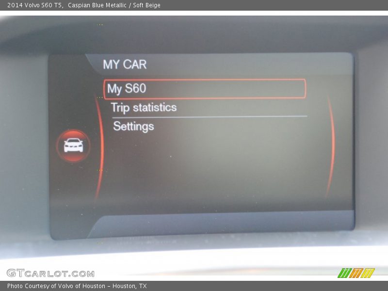 Caspian Blue Metallic / Soft Beige 2014 Volvo S60 T5