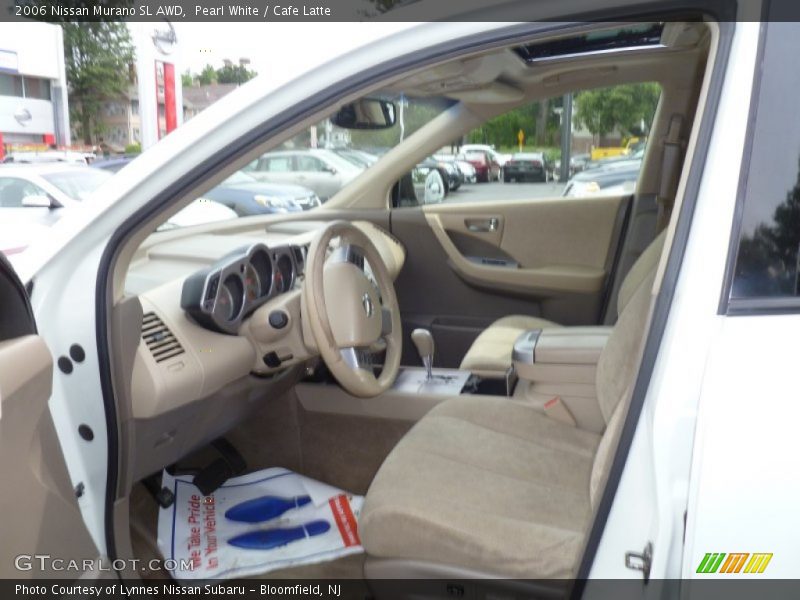 Pearl White / Cafe Latte 2006 Nissan Murano SL AWD