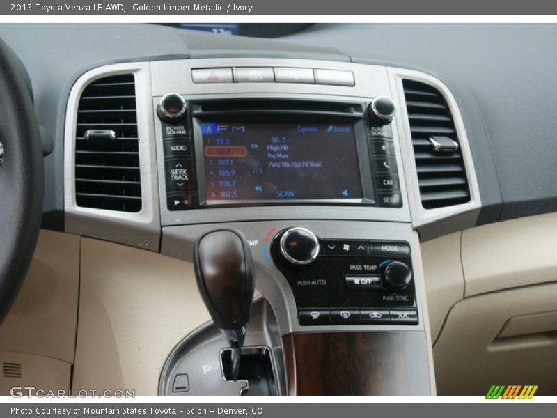 Golden Umber Metallic / Ivory 2013 Toyota Venza LE AWD