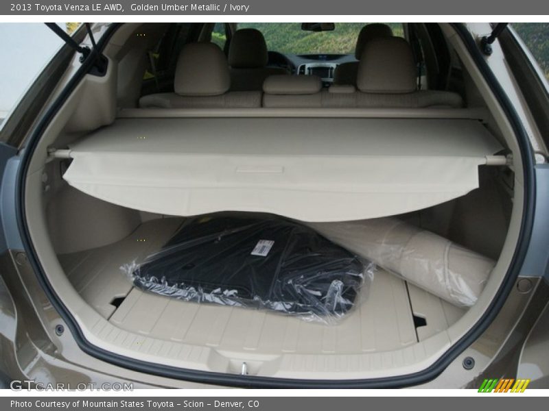 Golden Umber Metallic / Ivory 2013 Toyota Venza LE AWD