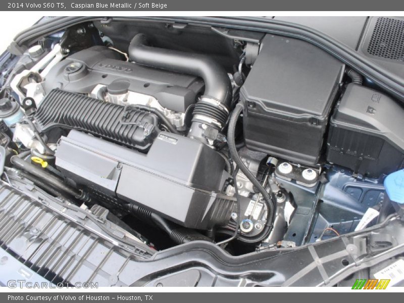  2014 S60 T5 Engine - 2.5 Liter Turbocharged DOHC 20-Valve VVT Inline 5 Cylinder