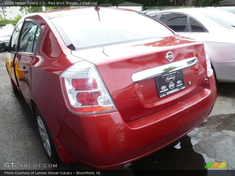 Red Brick Metallic / Charcoal 2010 Nissan Sentra 2.0