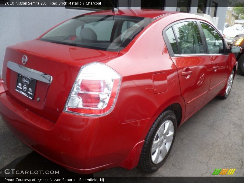 Red Brick Metallic / Charcoal 2010 Nissan Sentra 2.0