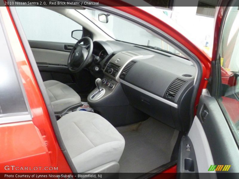 Red Brick Metallic / Charcoal 2010 Nissan Sentra 2.0