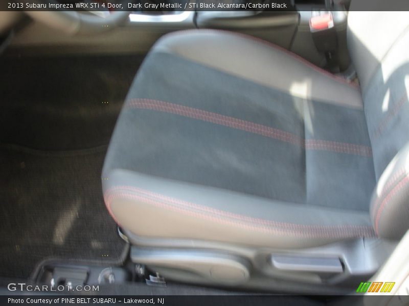 Dark Gray Metallic / STi Black Alcantara/Carbon Black 2013 Subaru Impreza WRX STi 4 Door
