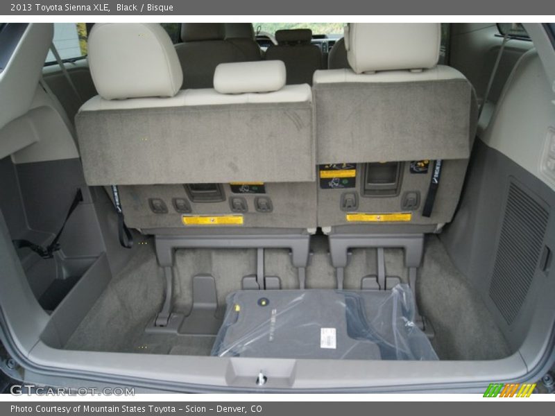 Black / Bisque 2013 Toyota Sienna XLE