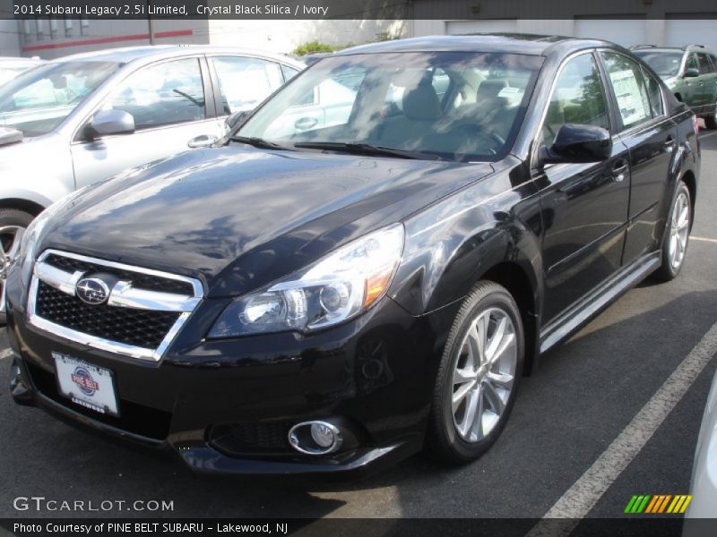 Crystal Black Silica / Ivory 2014 Subaru Legacy 2.5i Limited