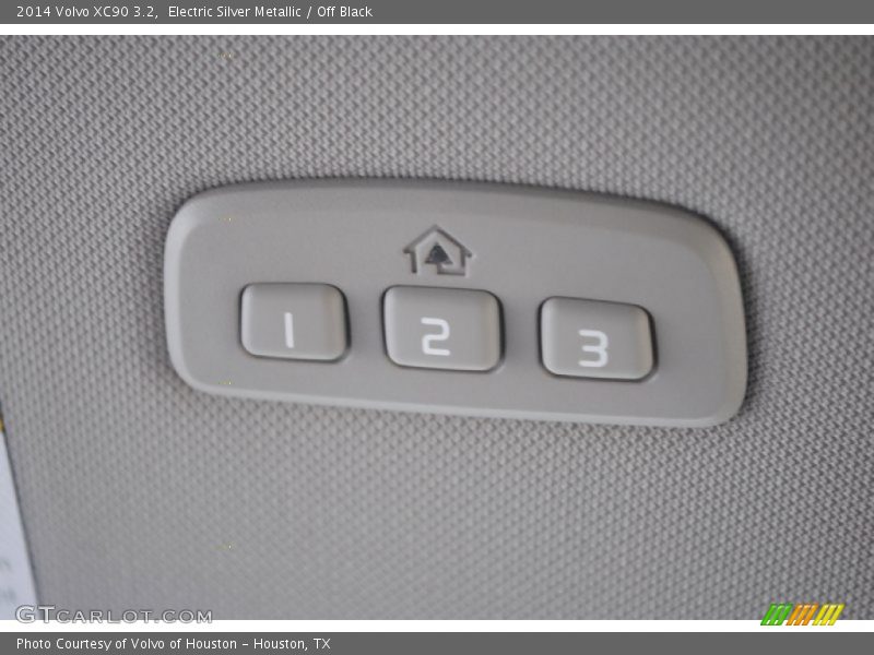 Electric Silver Metallic / Off Black 2014 Volvo XC90 3.2