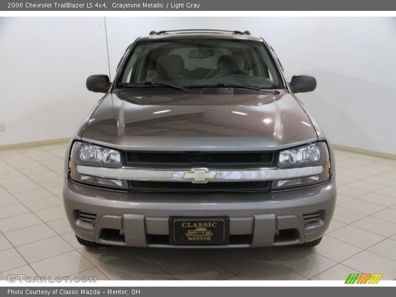 Graystone Metallic / Light Gray 2006 Chevrolet TrailBlazer LS 4x4