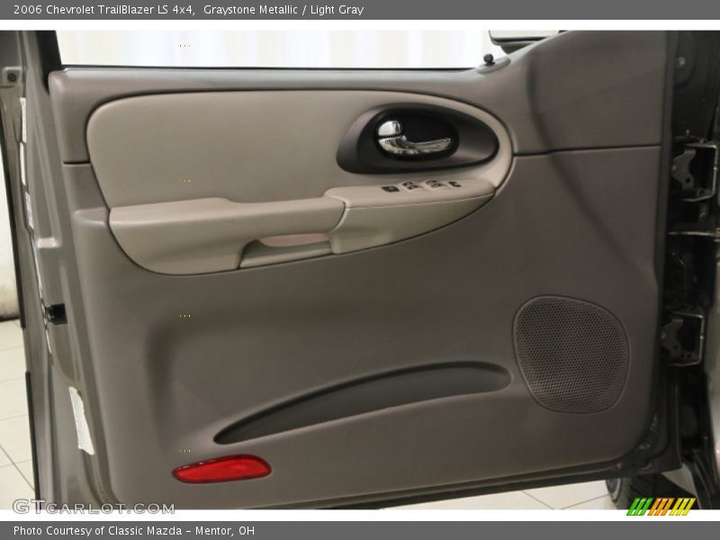 Graystone Metallic / Light Gray 2006 Chevrolet TrailBlazer LS 4x4