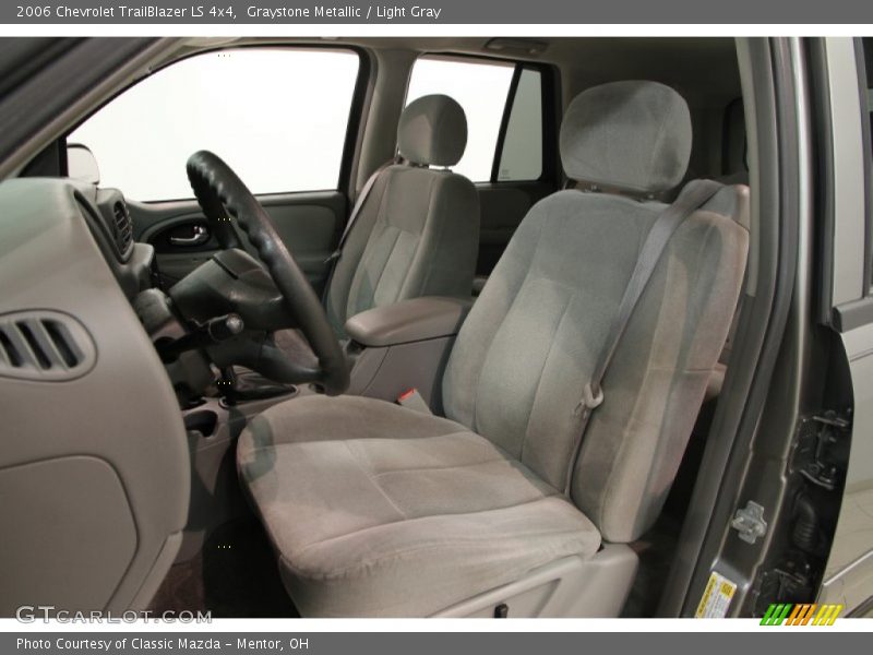 Graystone Metallic / Light Gray 2006 Chevrolet TrailBlazer LS 4x4