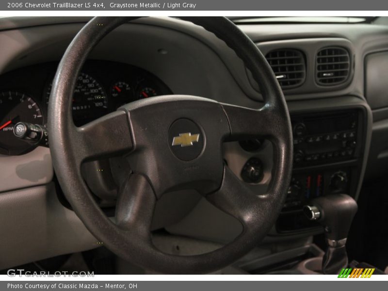 Graystone Metallic / Light Gray 2006 Chevrolet TrailBlazer LS 4x4