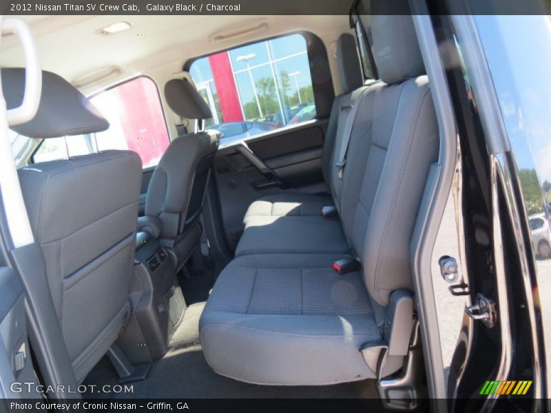 Galaxy Black / Charcoal 2012 Nissan Titan SV Crew Cab