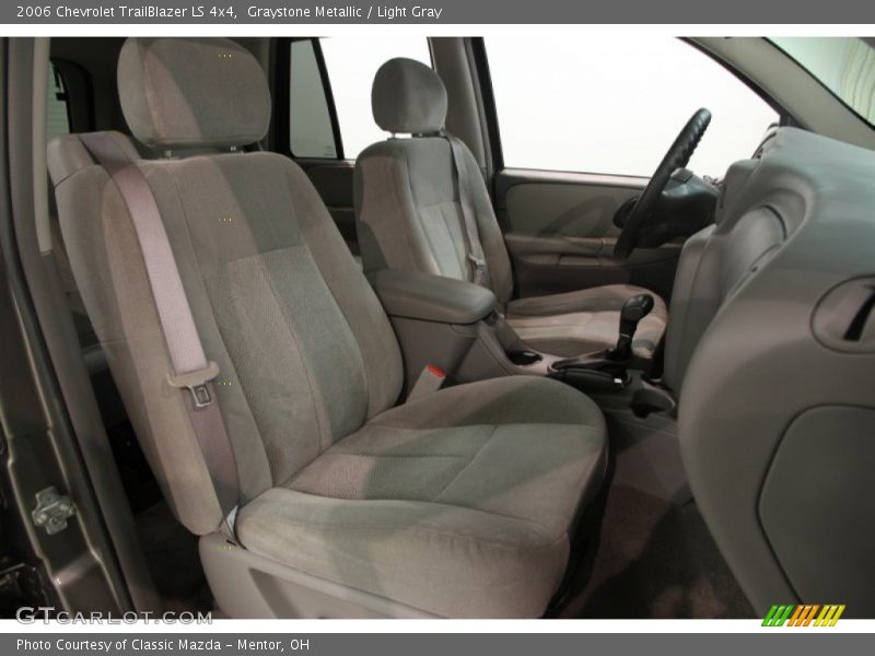 Graystone Metallic / Light Gray 2006 Chevrolet TrailBlazer LS 4x4