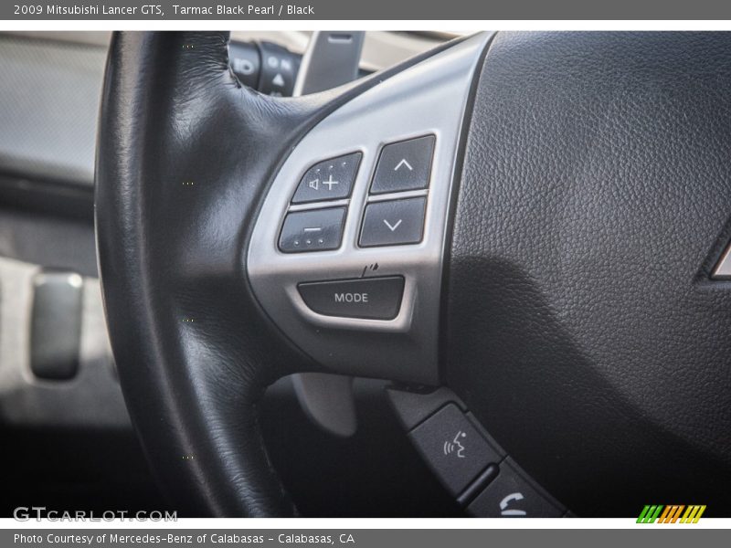 Controls of 2009 Lancer GTS