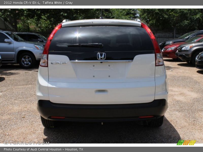 Taffeta White / Gray 2012 Honda CR-V EX-L