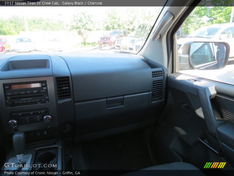 Galaxy Black / Charcoal 2012 Nissan Titan SV Crew Cab