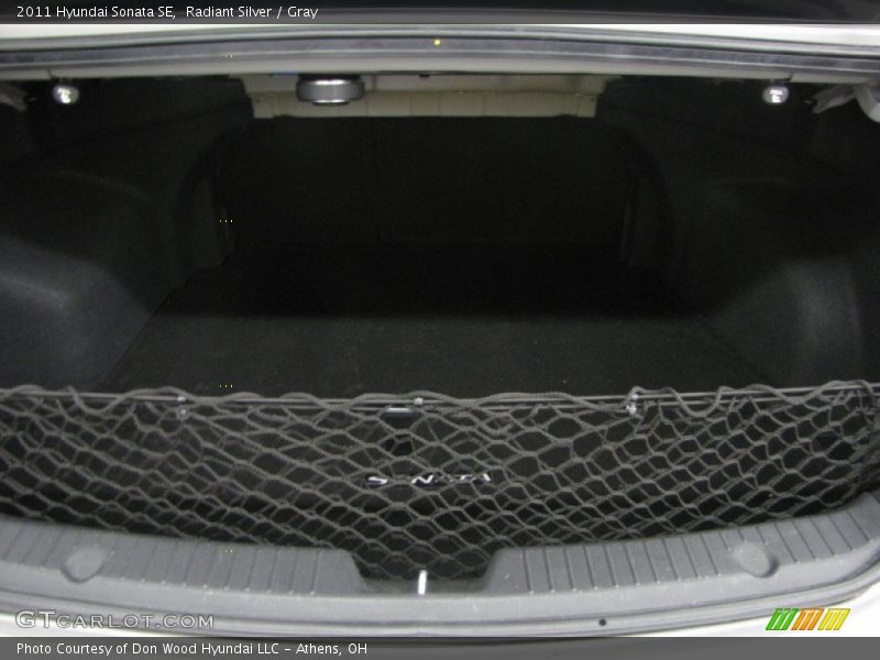 Radiant Silver / Gray 2011 Hyundai Sonata SE