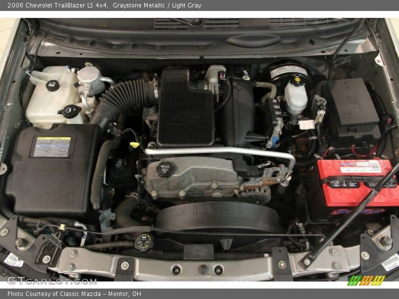 Graystone Metallic / Light Gray 2006 Chevrolet TrailBlazer LS 4x4