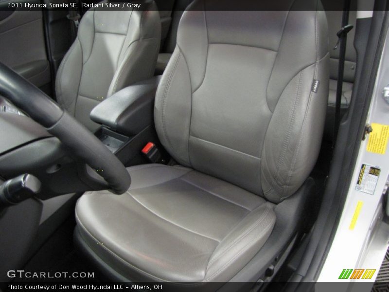 Radiant Silver / Gray 2011 Hyundai Sonata SE