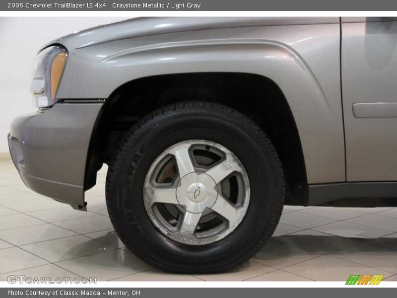 Graystone Metallic / Light Gray 2006 Chevrolet TrailBlazer LS 4x4