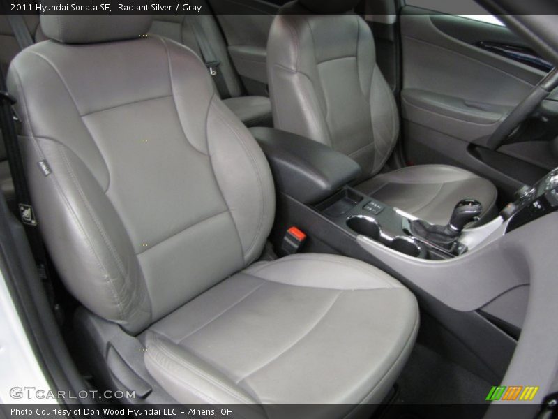 Radiant Silver / Gray 2011 Hyundai Sonata SE