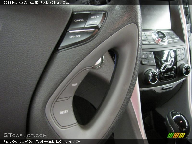 Radiant Silver / Gray 2011 Hyundai Sonata SE