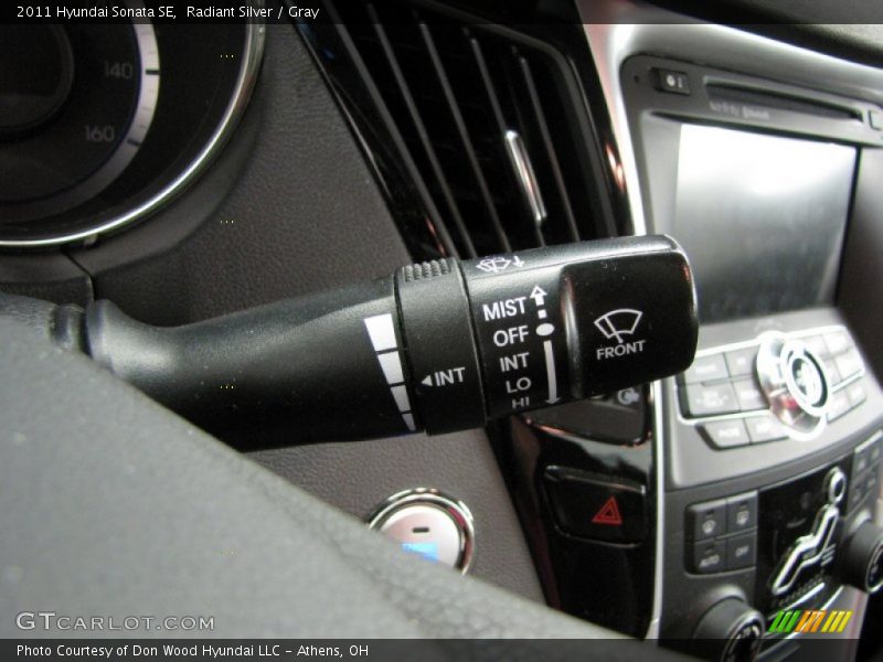 Radiant Silver / Gray 2011 Hyundai Sonata SE