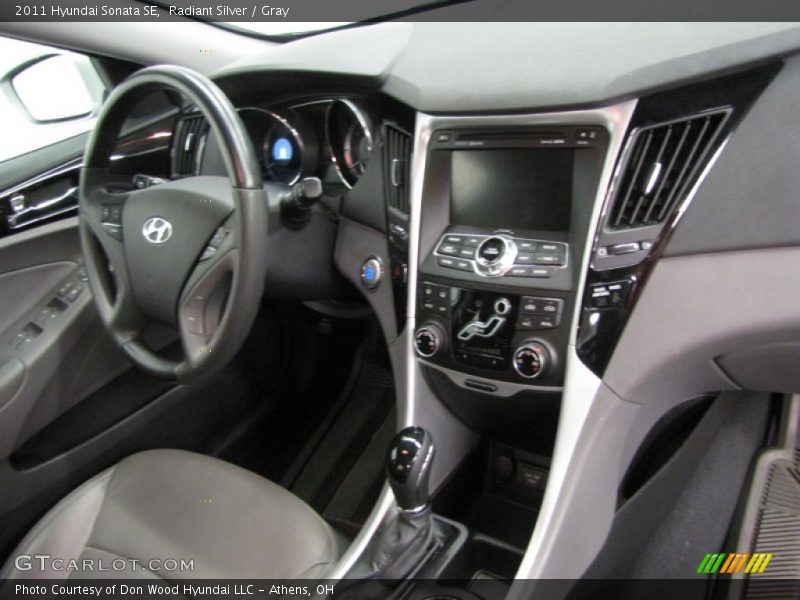Radiant Silver / Gray 2011 Hyundai Sonata SE