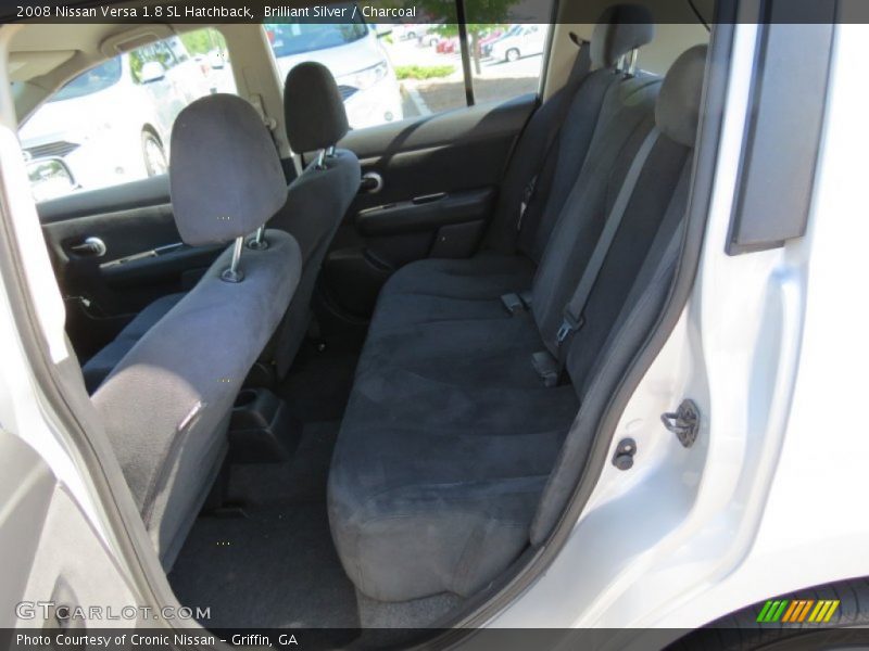 Brilliant Silver / Charcoal 2008 Nissan Versa 1.8 SL Hatchback