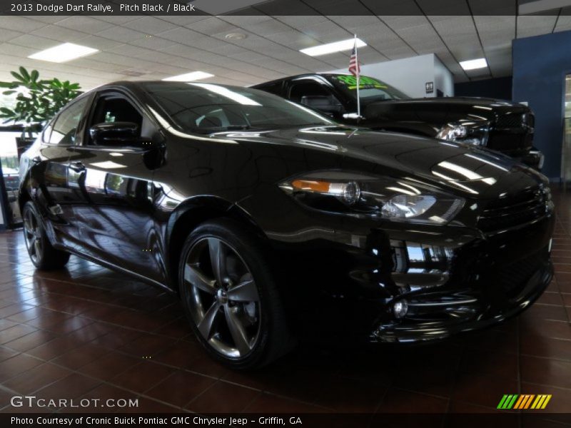 Pitch Black / Black 2013 Dodge Dart Rallye