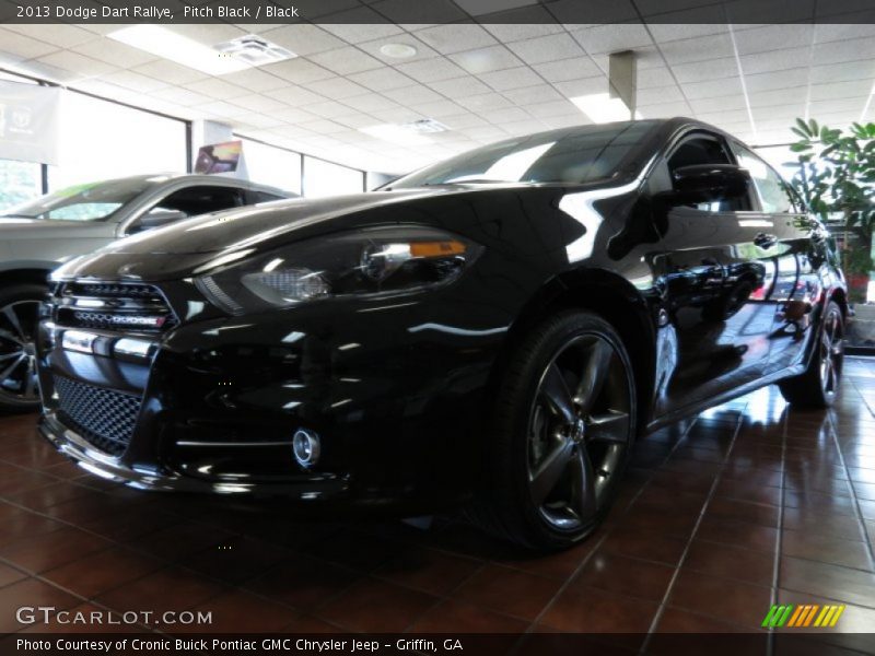Pitch Black / Black 2013 Dodge Dart Rallye