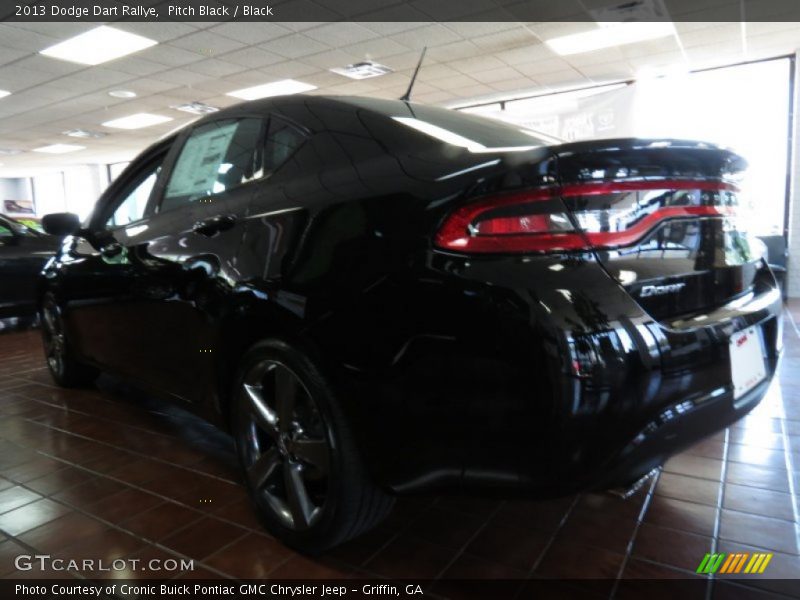 Pitch Black / Black 2013 Dodge Dart Rallye