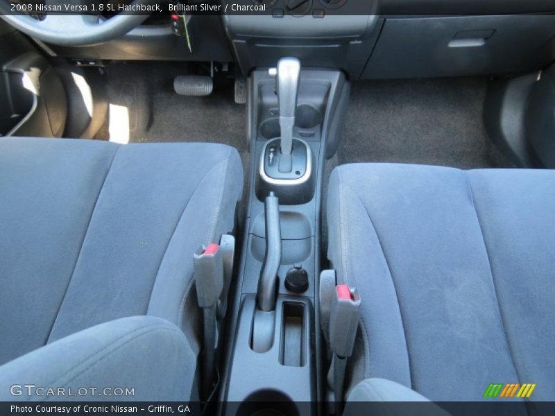 Brilliant Silver / Charcoal 2008 Nissan Versa 1.8 SL Hatchback