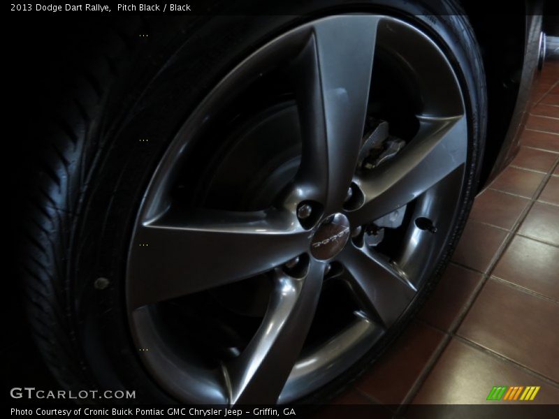 Pitch Black / Black 2013 Dodge Dart Rallye