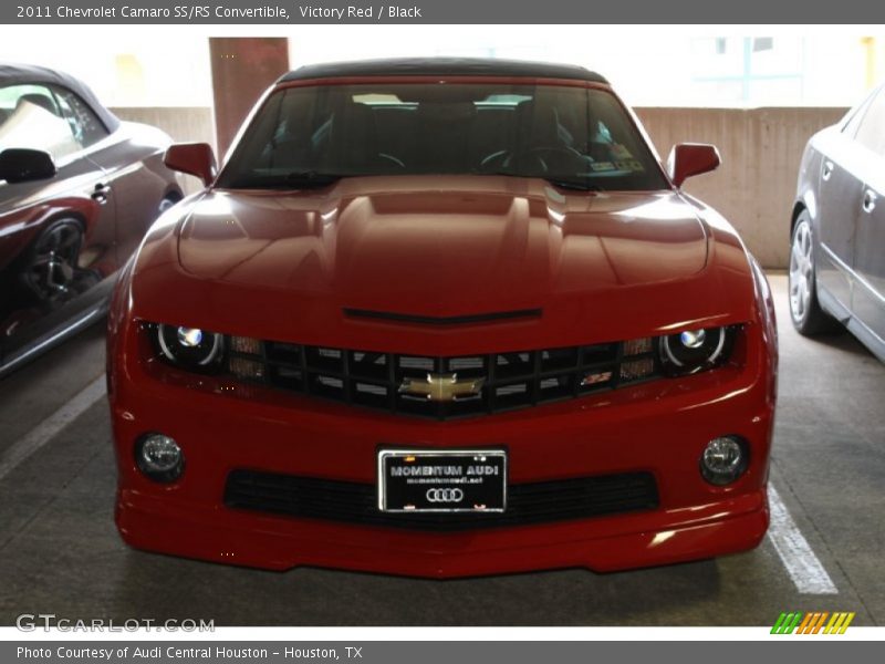 Victory Red / Black 2011 Chevrolet Camaro SS/RS Convertible