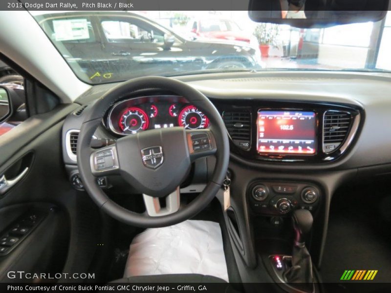 Pitch Black / Black 2013 Dodge Dart Rallye